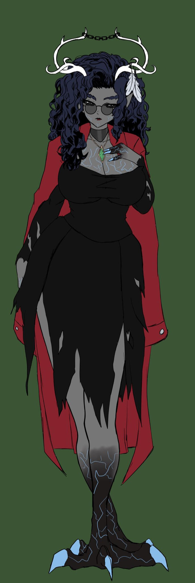 The image showcases Valerie in a thinner, no wing, sassy yet classy sexy like stance.